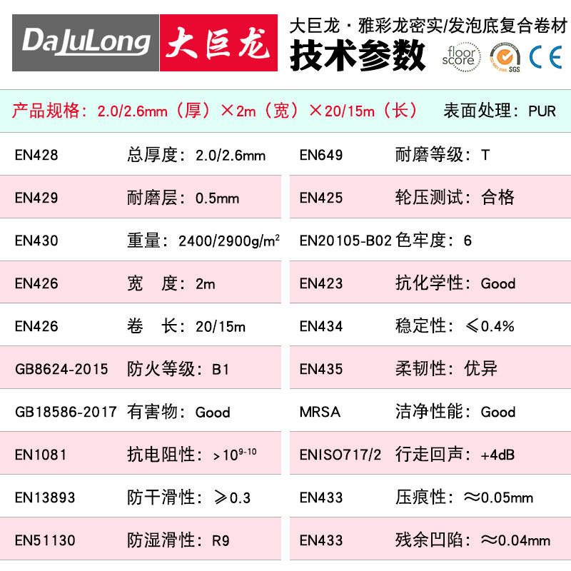大巨龍雅彩龍參數(shù)